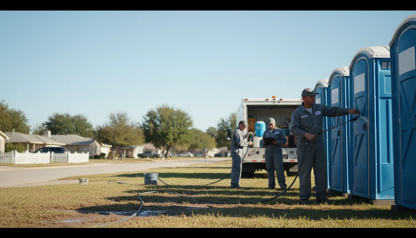 Long-Term Portable Toilet Rental in Quasqueton, IA near me